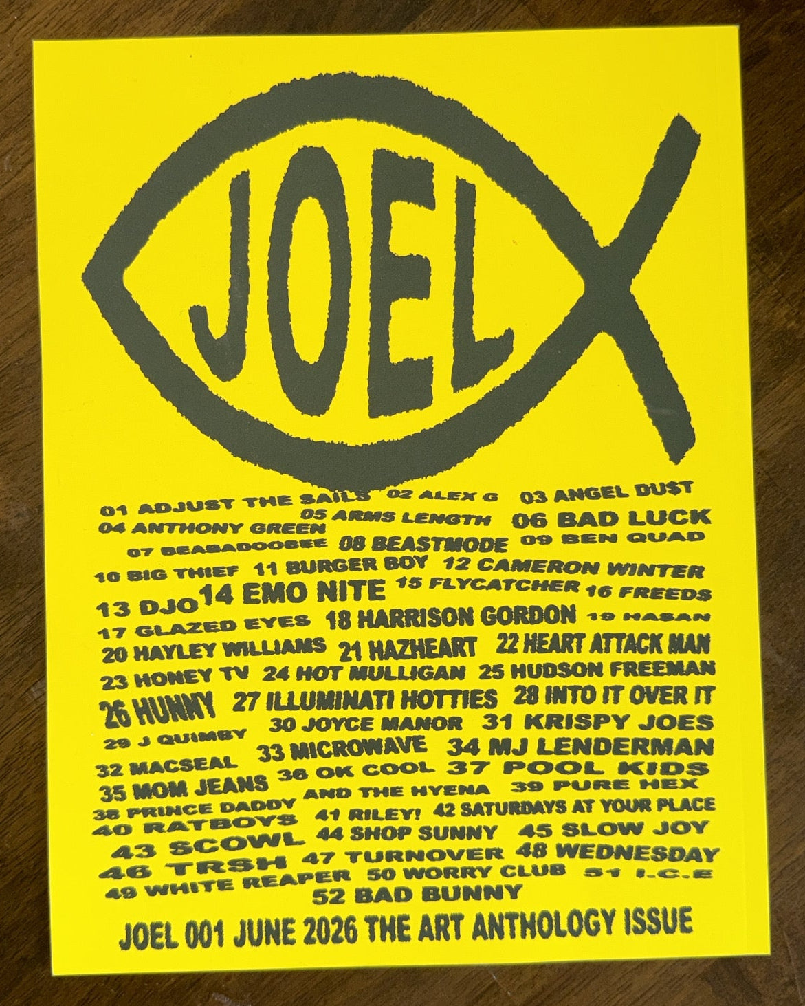 joel magazine